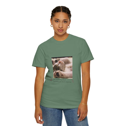 Cat T-shirt | Cat Lover Sweatshirt | Gifts for Cat Lovers | Gift for Cat Mom | Pets Lover Tee| Cat Owner Shirt | Cute Cat Gifts | Unisex Garment-Dyed T-shirt | Personalised Pet Tee | Custom Gift |