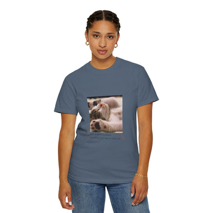 Cat T-shirt | Cat Lover Sweatshirt | Gifts for Cat Lovers | Gift for Cat Mom | Pets Lover Tee| Cat Owner Shirt | Cute Cat Gifts | Unisex Garment-Dyed T-shirt | Personalised Pet Tee | Custom Gift |