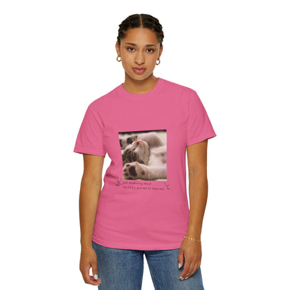 Cat T-shirt | Cat Lover Sweatshirt | Gifts for Cat Lovers | Gift for Cat Mom | Pets Lover Tee| Cat Owner Shirt | Cute Cat Gifts | Unisex Garment-Dyed T-shirt | Personalised Pet Tee | Custom Gift |