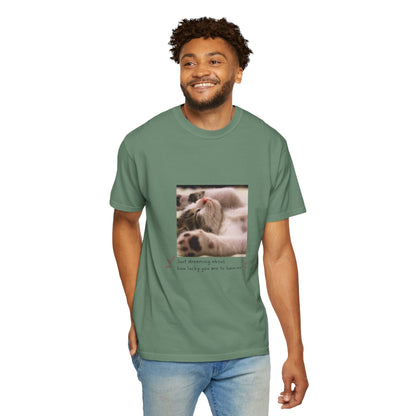 Cat T-shirt | Cat Lover Sweatshirt | Gifts for Cat Lovers | Gift for Cat Mom | Pets Lover Tee| Cat Owner Shirt | Cute Cat Gifts | Unisex Garment-Dyed T-shirt | Personalised Pet Tee | Custom Gift |