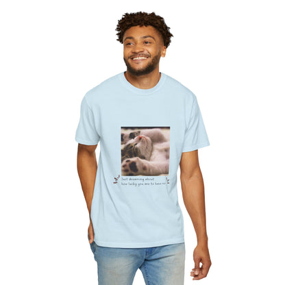 Cat T-shirt | Cat Lover Sweatshirt | Gifts for Cat Lovers | Gift for Cat Mom | Pets Lover Tee| Cat Owner Shirt | Cute Cat Gifts | Unisex Garment-Dyed T-shirt | Personalised Pet Tee | Custom Gift |