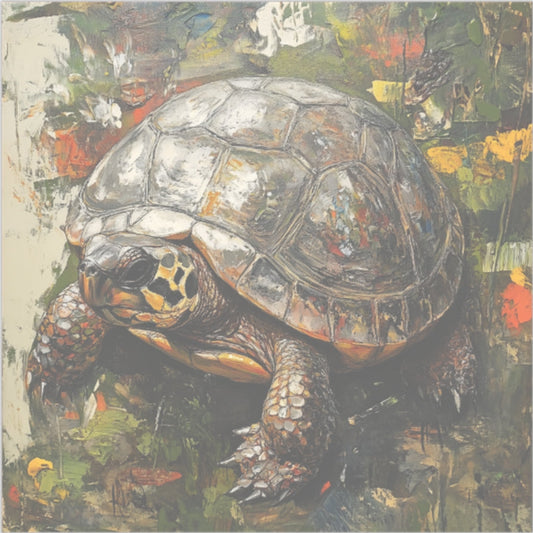 Whimsical Turtle Kiss-Cut Sticker, Turtle sticker, Reptile Sticker, Pet Sticker, Cute Animal Decals, Pet Decal, Nature Lover Gifts, Vinyl Sticker, Pet Gift, Laptop Sticker, Luggage Sticker, Water Bottle Sticker, Tumbler sticker, Scrapbook Sticker