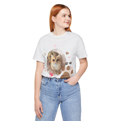 Unisex Jersey Short Sleeve Tee | Cat T-shirt | Cat Lover Sweatshirt | Gifts for Cat Lovers | Pets Lover Tee| Cat Owner Shirt| Cute Cat Gifts| Embroidered Sweatshirt| Personalized Pet Sweatshirt | Custom Gift | Cat Shirt | Personalised Pet Tee