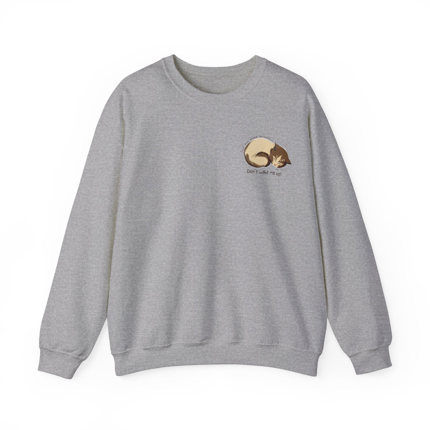 Cat T-shirt | Cat Lover Sweatshirt | Gifts for Cat Lovers | Gift for Cat Mom | Pets Lover Tee | Cat Owner Shirt| Cute Cat Gifts | Unisex Heavy Blend™ Crewneck Sweatshirt