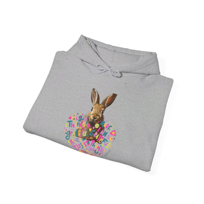 Gratitude Heart Bunny Hoodie Tee | Unisex Heavy Blend™ Hooded Sweatshirt | Gifts for Bunny Lovers | Pets Lover Tee | Rabbit Owner Shirt | Cute Rabbit Gifts |Personalized Pet Sweatshirt | Custom Gift | Bunny Shirt | Personalised Pet Hoodie
