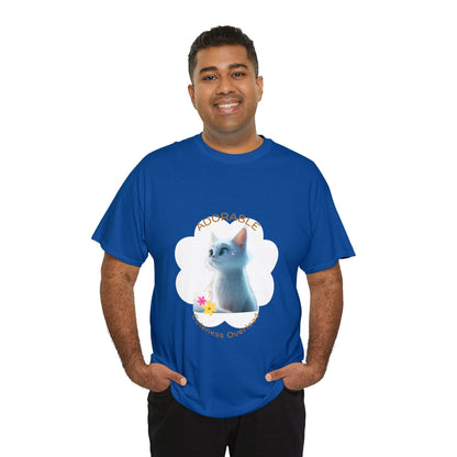 Cat T-shirt| Cat Lover Sweatshirt | Gifts for Cat Lovers | Pets Lover Tee | Cat Owner Shirt| Cute Cat Gifts | Embroidered Sweatshirt| Personalized Pet Sweatshirt | Custom Gift | Cat Tee | Cartoon Character | Personalised Pet Tee | Cat Lover | Pet Portrait