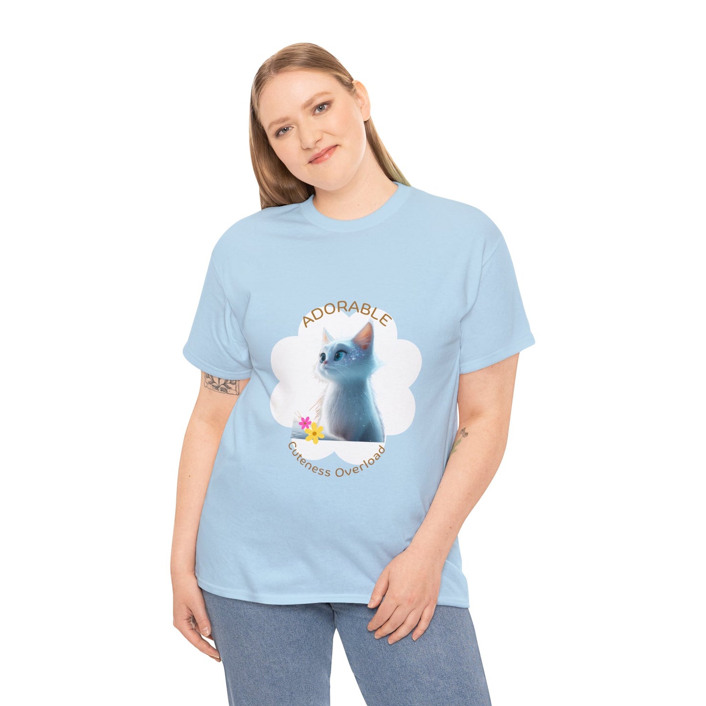 Cat T-shirt| Cat Lover Sweatshirt | Gifts for Cat Lovers | Pets Lover Tee | Cat Owner Shirt| Cute Cat Gifts | Embroidered Sweatshirt| Personalized Pet Sweatshirt | Custom Gift | Cat Tee | Cartoon Character | Personalised Pet Tee | Cat Lover | Pet Portrait