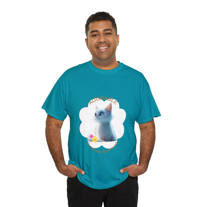 Cat T-shirt| Cat Lover Sweatshirt | Gifts for Cat Lovers | Pets Lover Tee | Cat Owner Shirt| Cute Cat Gifts | Embroidered Sweatshirt| Personalized Pet Sweatshirt | Custom Gift | Cat Tee | Cartoon Character | Personalised Pet Tee | Cat Lover | Pet Portrait