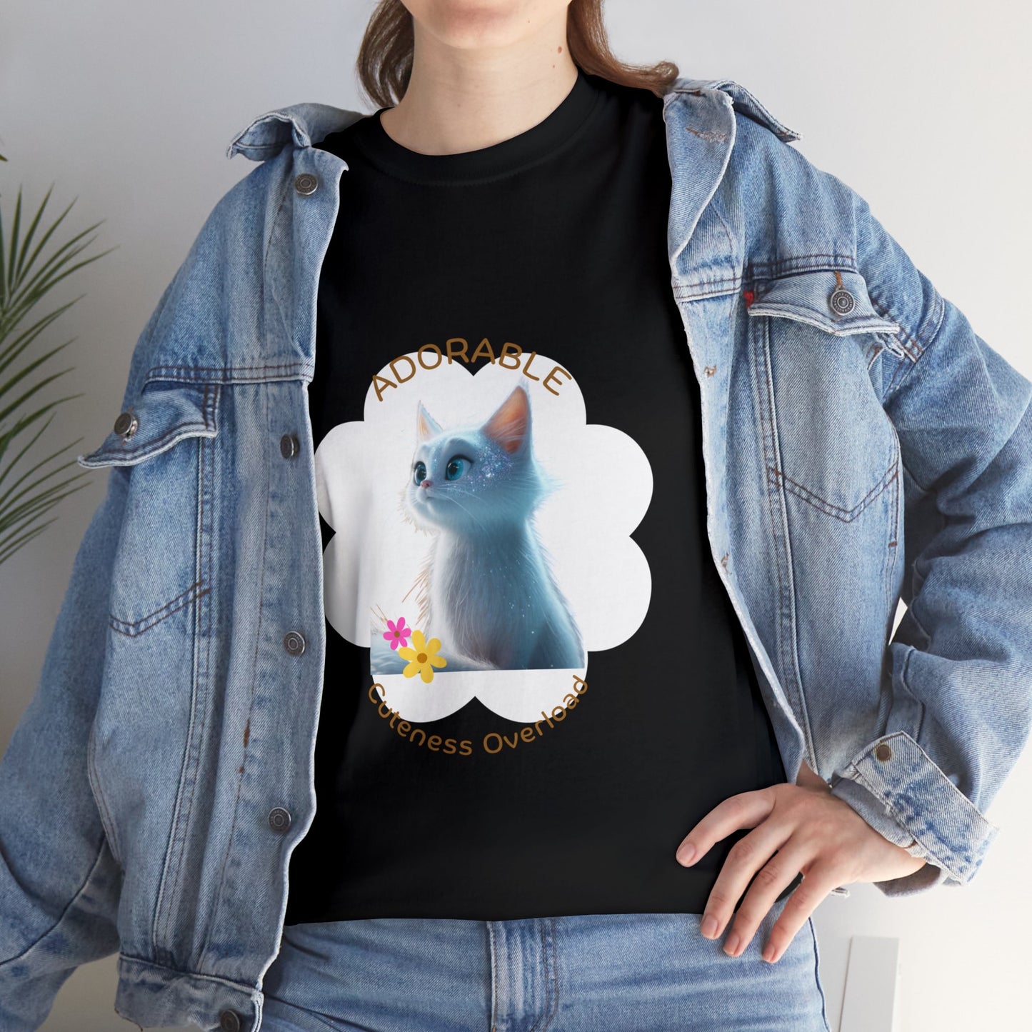 Cat T-shirt| Cat Lover Sweatshirt | Gifts for Cat Lovers | Pets Lover Tee | Cat Owner Shirt| Cute Cat Gifts | Embroidered Sweatshirt| Personalized Pet Sweatshirt | Custom Gift | Cat Tee | Cartoon Character | Personalised Pet Tee | Cat Lover | Pet Portrait
