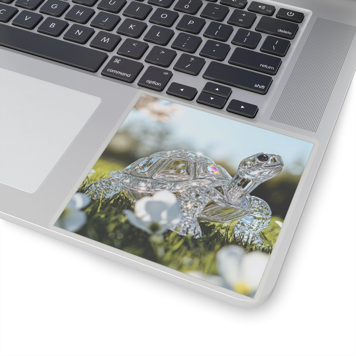 Whimsical Turtle Kiss-Cut Sticker, Turtle sticker, Reptile Sticker, Pet Sticker, Cute Animal Decals, Pet Decal, Vinyl Sticker, Pet Gift, Laptop Sticker, Water Bottle Sticker, Tumbler sticker, Luggage Sticker, Scrapbook Sticker