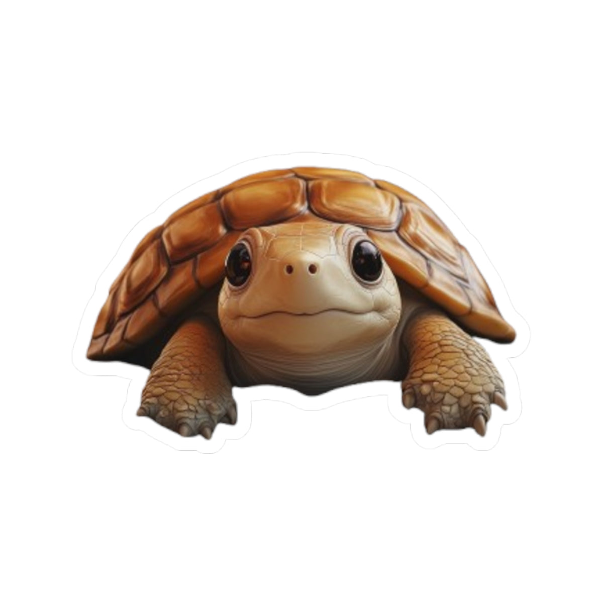 Whimsical Tortoise Kiss-Cut Sticker, Turtle sticker, Tortoise Sticker, Reptile Sticker, Pet Sticker, Cute Animal Decals, Pet Decal, Vinyl Sticker, Pet Gift, Laptop Sticker, Luggage Sticker, Water Bottle Sticker, Tumbler sticker, Scrapbook Sticker