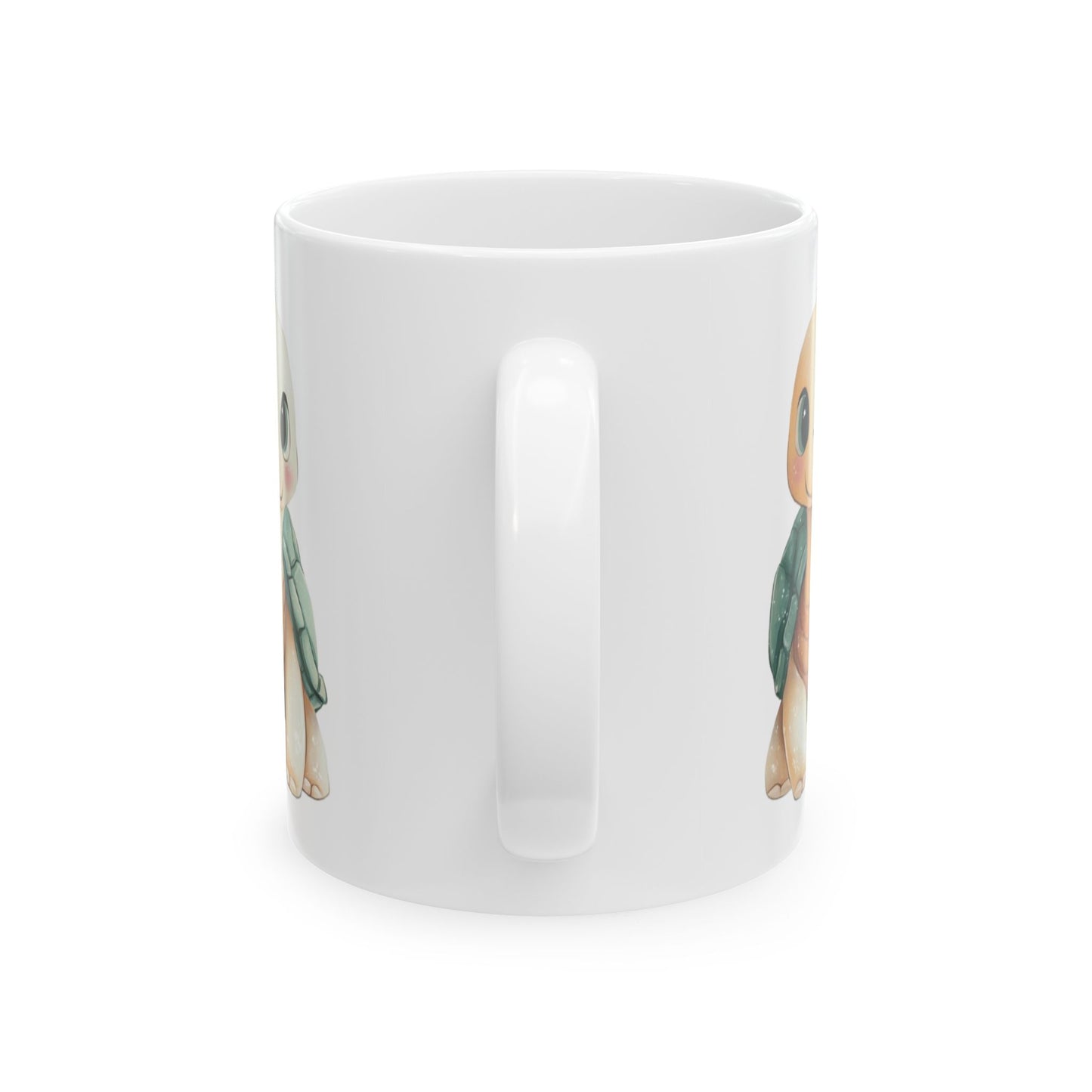 Cute Turtle Ceramic Mug | Unique Gift for Animal Lovers, Kitchen Decor, Cute Drinkware, Fun Collectible Mug