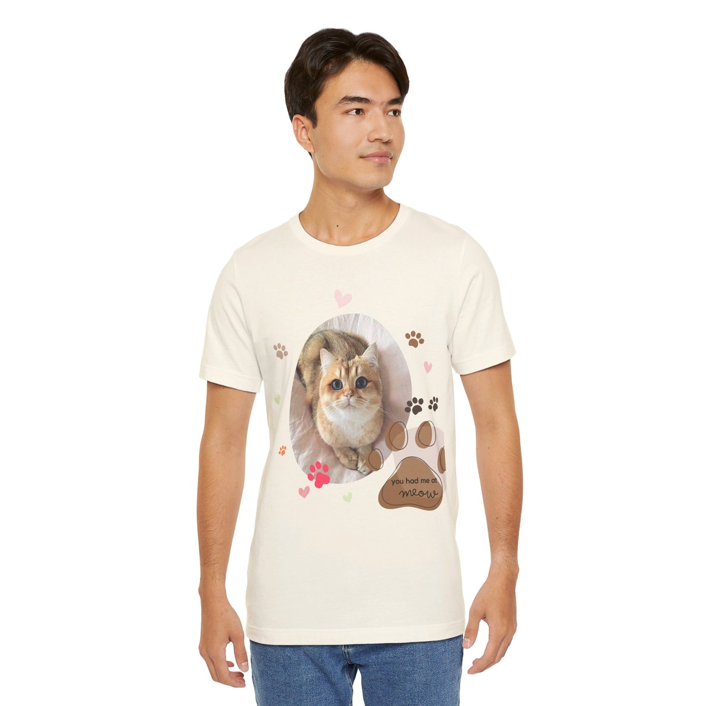 Unisex Jersey Short Sleeve Tee | Cat T-shirt | Cat Lover Sweatshirt | Gifts for Cat Lovers | Pets Lover Tee| Cat Owner Shirt| Cute Cat Gifts| Embroidered Sweatshirt| Personalized Pet Sweatshirt | Custom Gift | Cat Shirt | Personalised Pet Tee