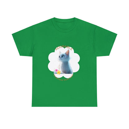 Cat T-shirt| Cat Lover Sweatshirt | Gifts for Cat Lovers | Pets Lover Tee | Cat Owner Shirt| Cute Cat Gifts | Embroidered Sweatshirt| Personalized Pet Sweatshirt | Custom Gift | Cat Tee | Cartoon Character | Personalised Pet Tee | Cat Lover | Pet Portrait