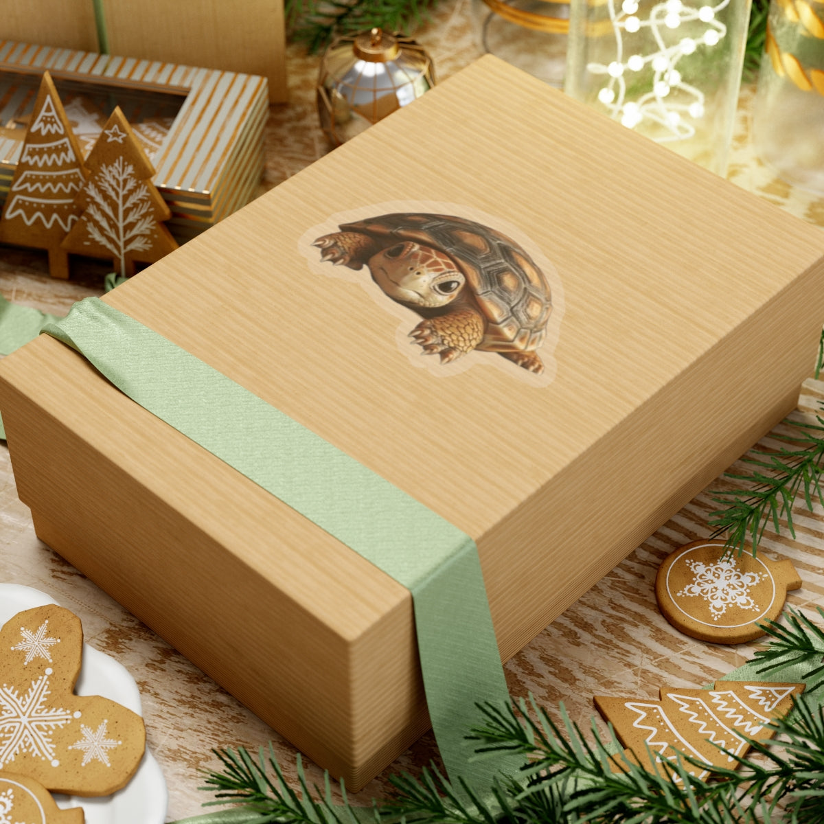 Whimsical Tortoise Kiss-Cut Sticker, Turtle sticker, Tortoise Sticker, Reptile Sticker, Pet Sticker, Cute Animal Decals, Pet Decal, Vinyl Sticker, Pet Gift, Laptop Sticker, Luggage Sticker, Water Bottle Sticker, Tumbler sticker, Scrapbook Sticker