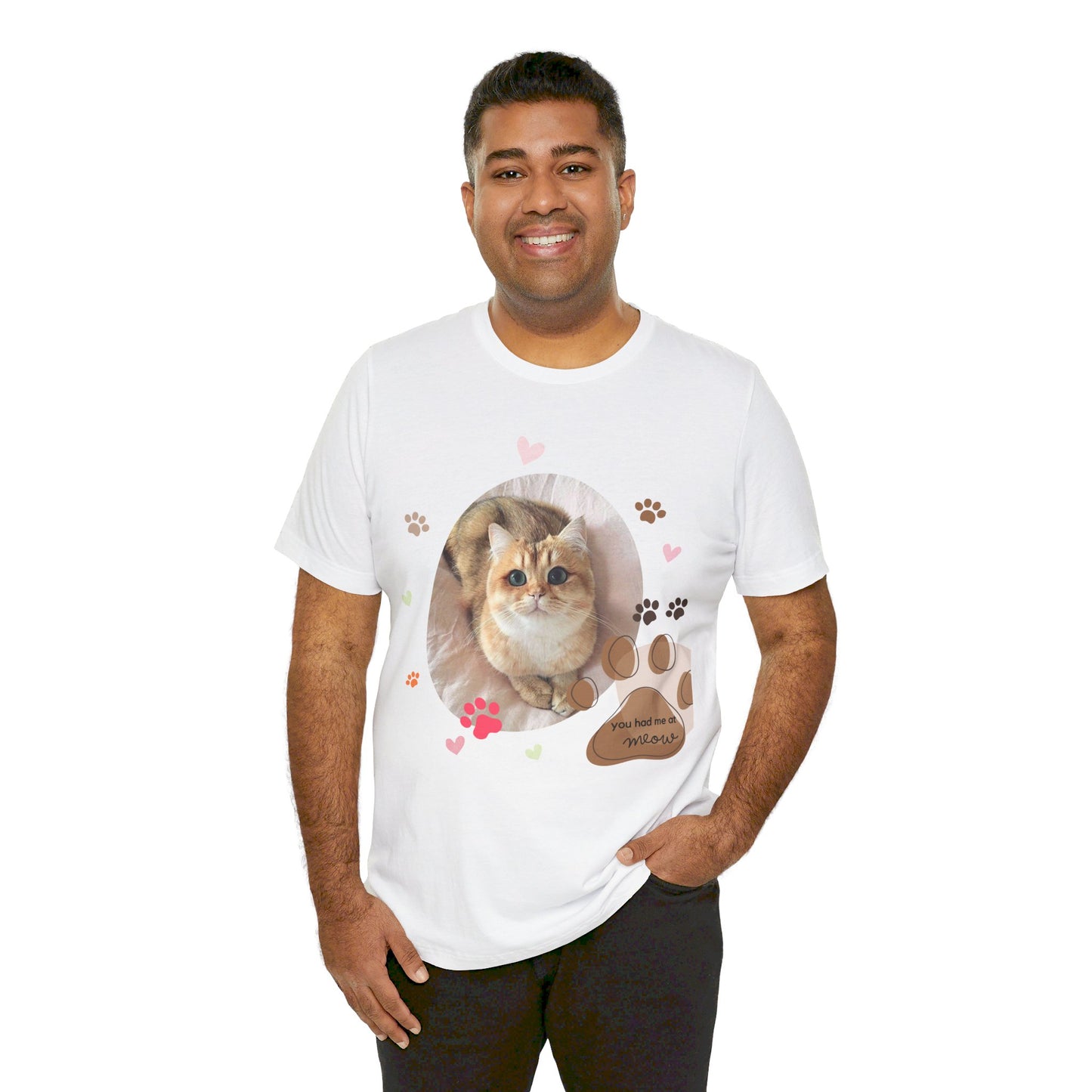 Unisex Jersey Short Sleeve Tee | Cat T-shirt | Cat Lover Sweatshirt | Gifts for Cat Lovers | Pets Lover Tee| Cat Owner Shirt| Cute Cat Gifts| Embroidered Sweatshirt| Personalized Pet Sweatshirt | Custom Gift | Cat Shirt | Personalised Pet Tee