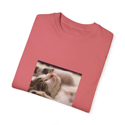Cat T-shirt | Cat Lover Sweatshirt | Gifts for Cat Lovers | Gift for Cat Mom | Pets Lover Tee| Cat Owner Shirt | Cute Cat Gifts | Unisex Garment-Dyed T-shirt | Personalised Pet Tee | Custom Gift |