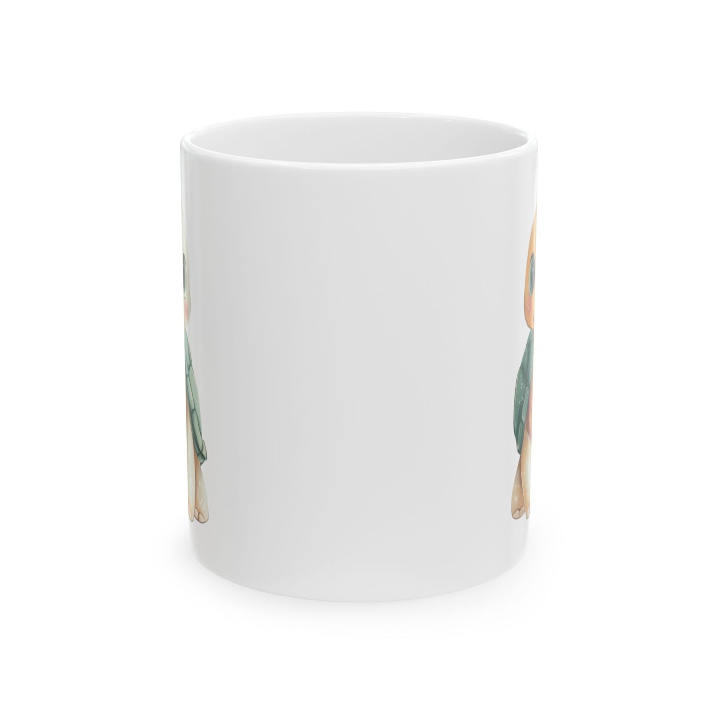 Cute Turtle Ceramic Mug | Unique Gift for Animal Lovers, Kitchen Decor, Cute Drinkware, Fun Collectible Mug
