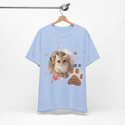 Unisex Jersey Short Sleeve Tee | Cat T-shirt | Cat Lover Sweatshirt | Gifts for Cat Lovers | Pets Lover Tee| Cat Owner Shirt| Cute Cat Gifts| Embroidered Sweatshirt| Personalized Pet Sweatshirt | Custom Gift | Cat Shirt | Personalised Pet Tee