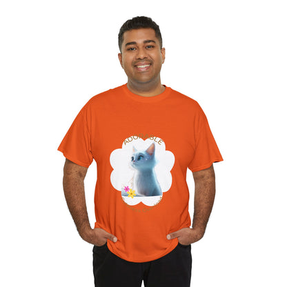 Cat T-shirt| Cat Lover Sweatshirt | Gifts for Cat Lovers | Pets Lover Tee | Cat Owner Shirt| Cute Cat Gifts | Embroidered Sweatshirt| Personalized Pet Sweatshirt | Custom Gift | Cat Tee | Cartoon Character | Personalised Pet Tee | Cat Lover | Pet Portrait