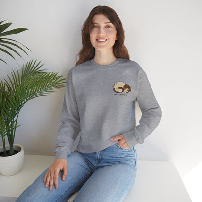 Cat T-shirt | Cat Lover Sweatshirt | Gifts for Cat Lovers | Gift for Cat Mom | Pets Lover Tee | Cat Owner Shirt| Cute Cat Gifts | Unisex Heavy Blend™ Crewneck Sweatshirt