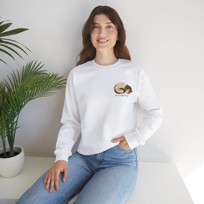Cat T-shirt | Cat Lover Sweatshirt | Gifts for Cat Lovers | Gift for Cat Mom | Pets Lover Tee | Cat Owner Shirt| Cute Cat Gifts | Unisex Heavy Blend™ Crewneck Sweatshirt