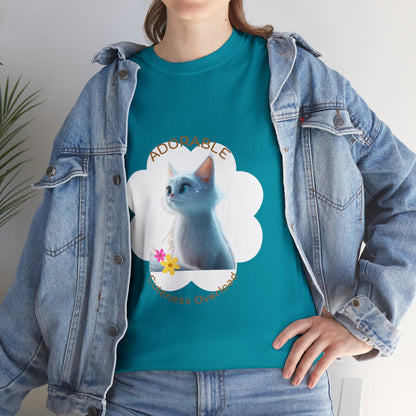 Cat T-shirt| Cat Lover Sweatshirt | Gifts for Cat Lovers | Pets Lover Tee | Cat Owner Shirt| Cute Cat Gifts | Embroidered Sweatshirt| Personalized Pet Sweatshirt | Custom Gift | Cat Tee | Cartoon Character | Personalised Pet Tee | Cat Lover | Pet Portrait